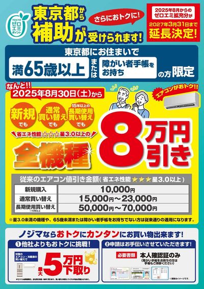 東京ゼロエミ8万円引き