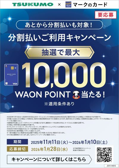 イオンカードキャンペーン2511