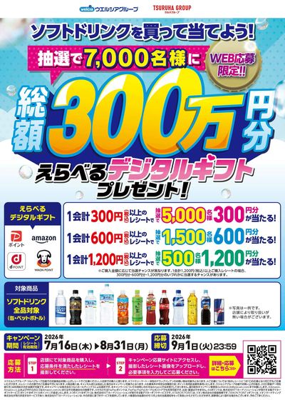 夏の飲料キャンペーン