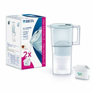 ブリタ ポットボトル型浄水器リクエリブルー