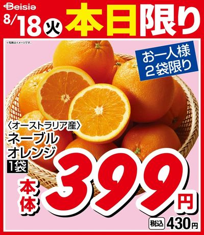 8/18限りのお買い得!