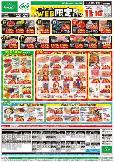 1/22号 WEB限定チラシ