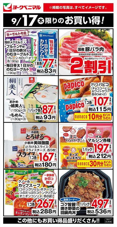 9/17限りのお買い得!