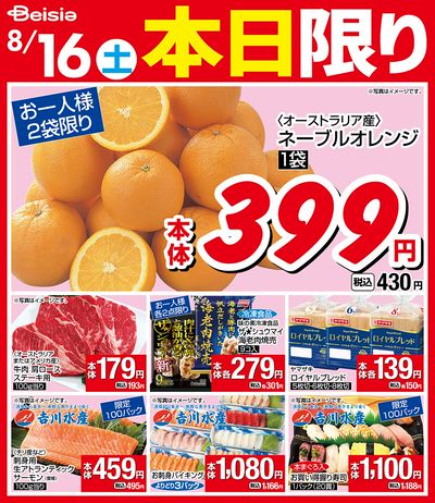 8/16限りのお買い得!