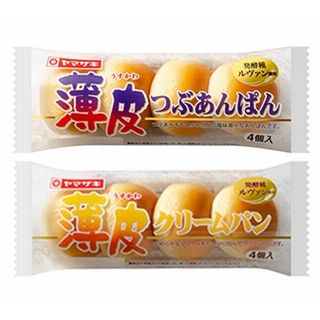 ●薄皮 つぶあんぱん ●薄皮 クリームパン