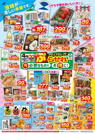 4月後半プラセレ!
