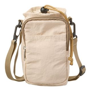 スマホが入るボトルカバー ライトベージュ 幅14.5cm 高さ21.5cm