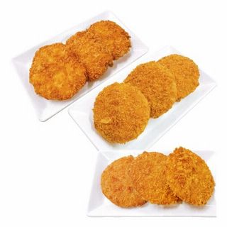 国産鶏のチキンカツ/衣サクッとジューシーメンチカツ/サクっとハムカツ