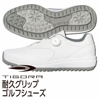 耐久グリップゴルフシューズ