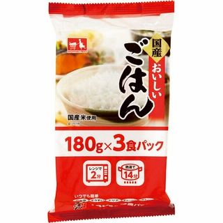 CGCショッパーズプライス おいしいごはん 3食パック
