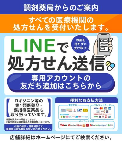 ウォンツ薬局からのご案内