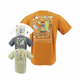 メンズ グラフィック半袖T パッキングリスト