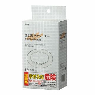 カインズ 排水溝 泡クリーナー お風呂・台所兼用 40g×5包