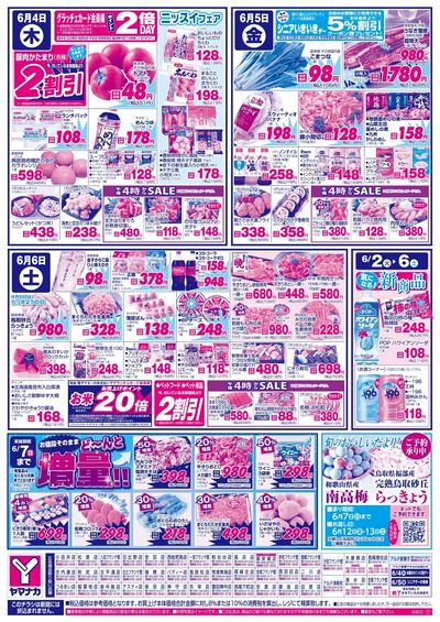 6/4-6 日替りご奉仕
